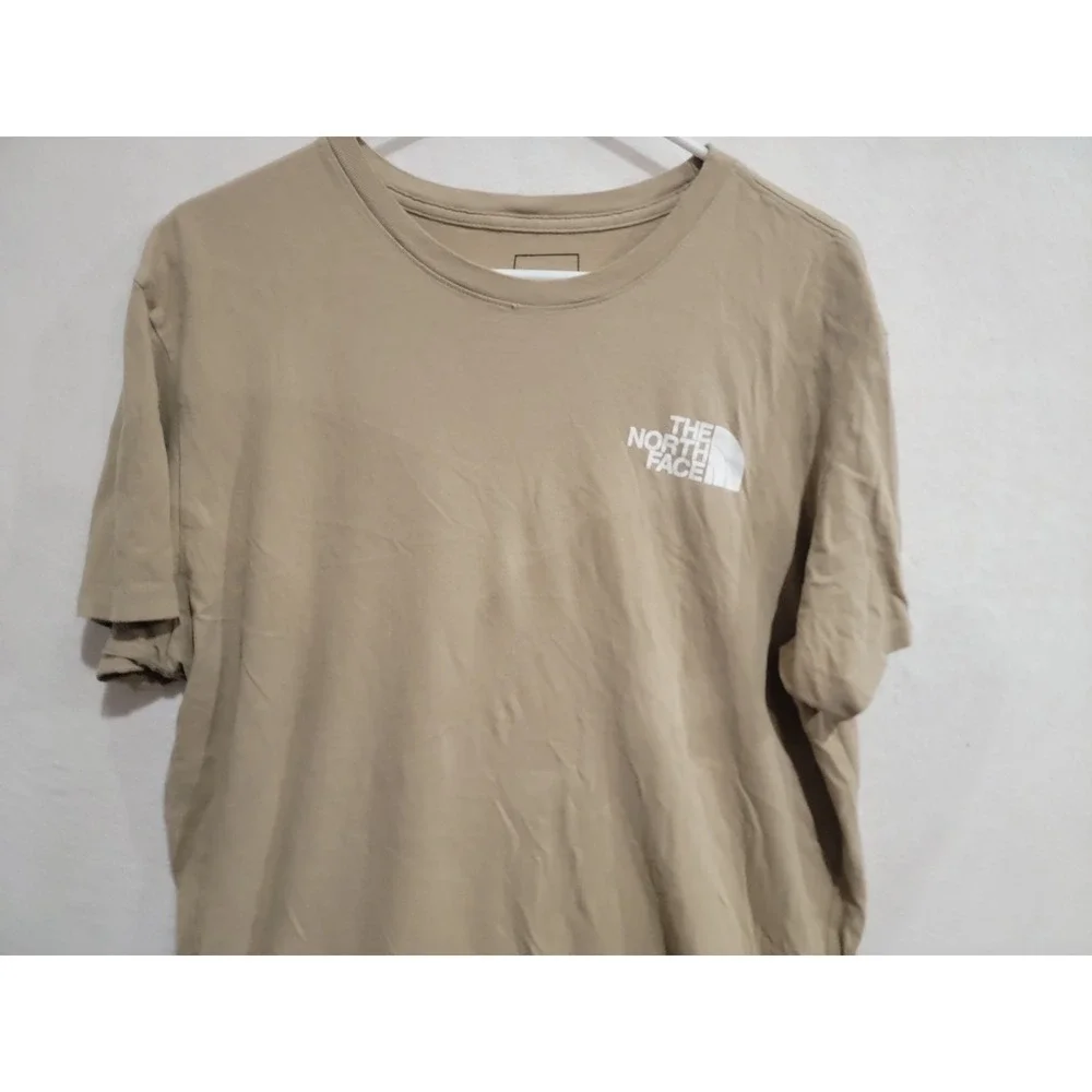 The North Face Box Logo Camo‎ Graphic Tee Black Men's Large Never Stop Exploring
